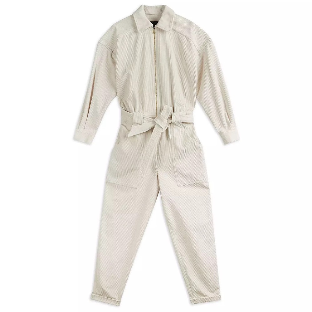 Forisa Cord Zip Front Jumpsuit NEW WITH TAGS